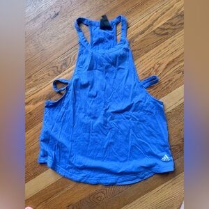 Adidas blue/purple Athletic Tank